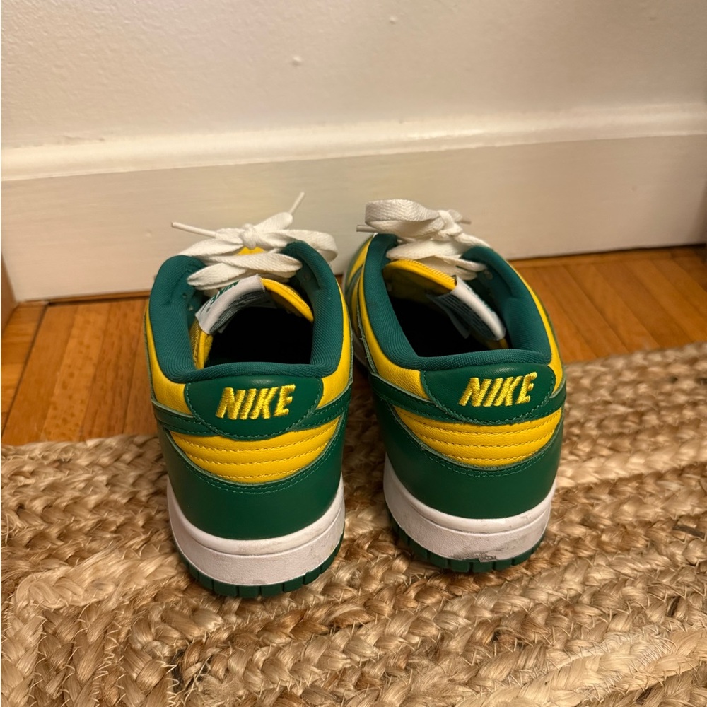 Nike Dunk Low Retro “Brazil” Sneakers - Picture 6 of 10